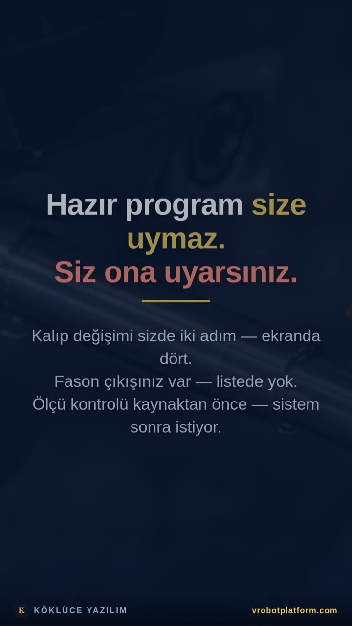 Herkes aynı programı kullanıyor — ama kimsenin süreci aynı değil