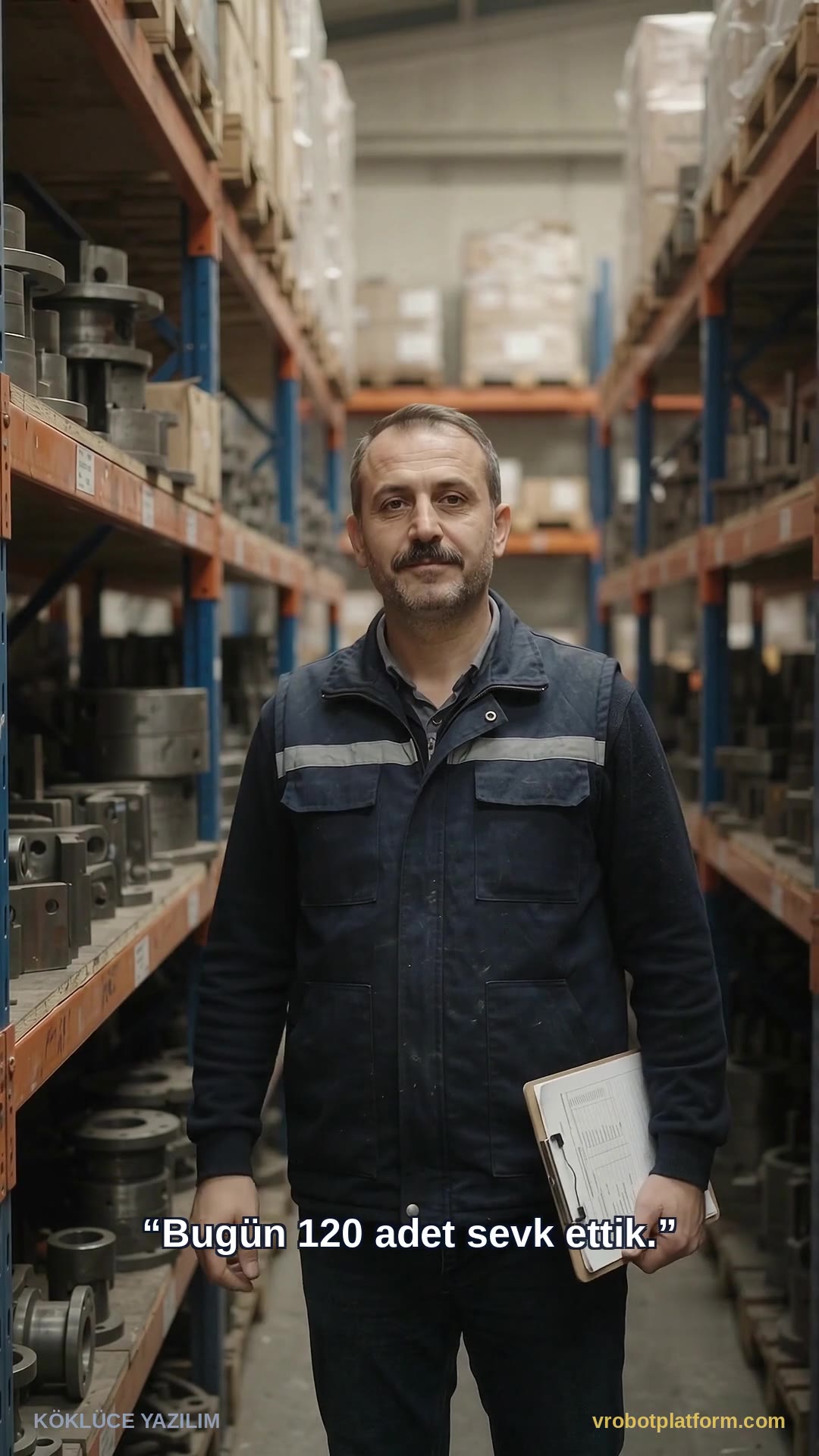 Üç rakam, tek doğru — vRobot tanıtım filmi 2
